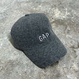 GAP Grey Felt Baseball Hat
